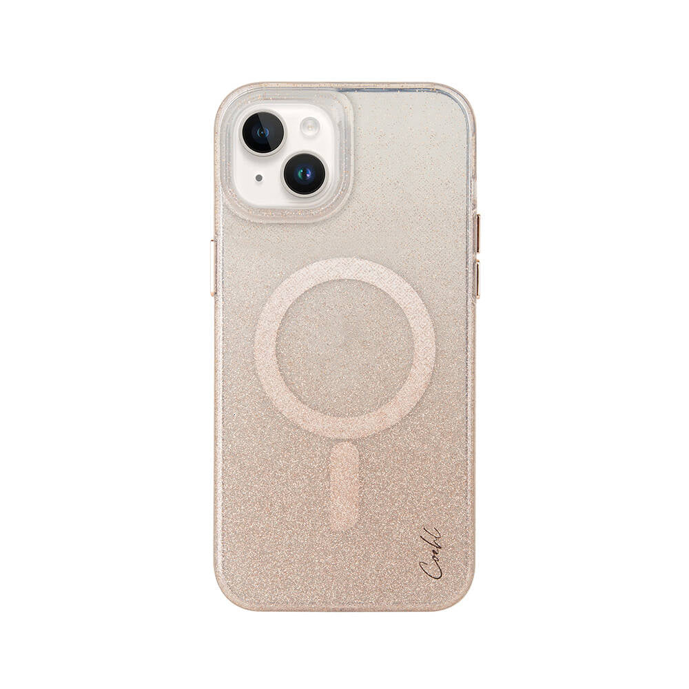 Coehl Lumino iPhone 14 M-safe Şarj Özellikli Simli Arka Yüzey Telefon Kılıfı Coehl Lumino iPhone 14 M-safe Şarj Özellikli Simli Arka Yüzey Telefon Kılıfı